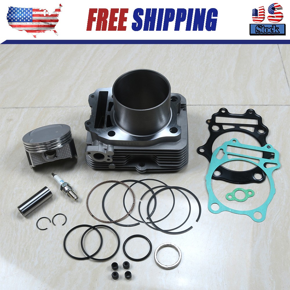 For 2002-2008 Arctic cat Automatic 375/400 Cylinder Jug Piston Rings Top End Kit