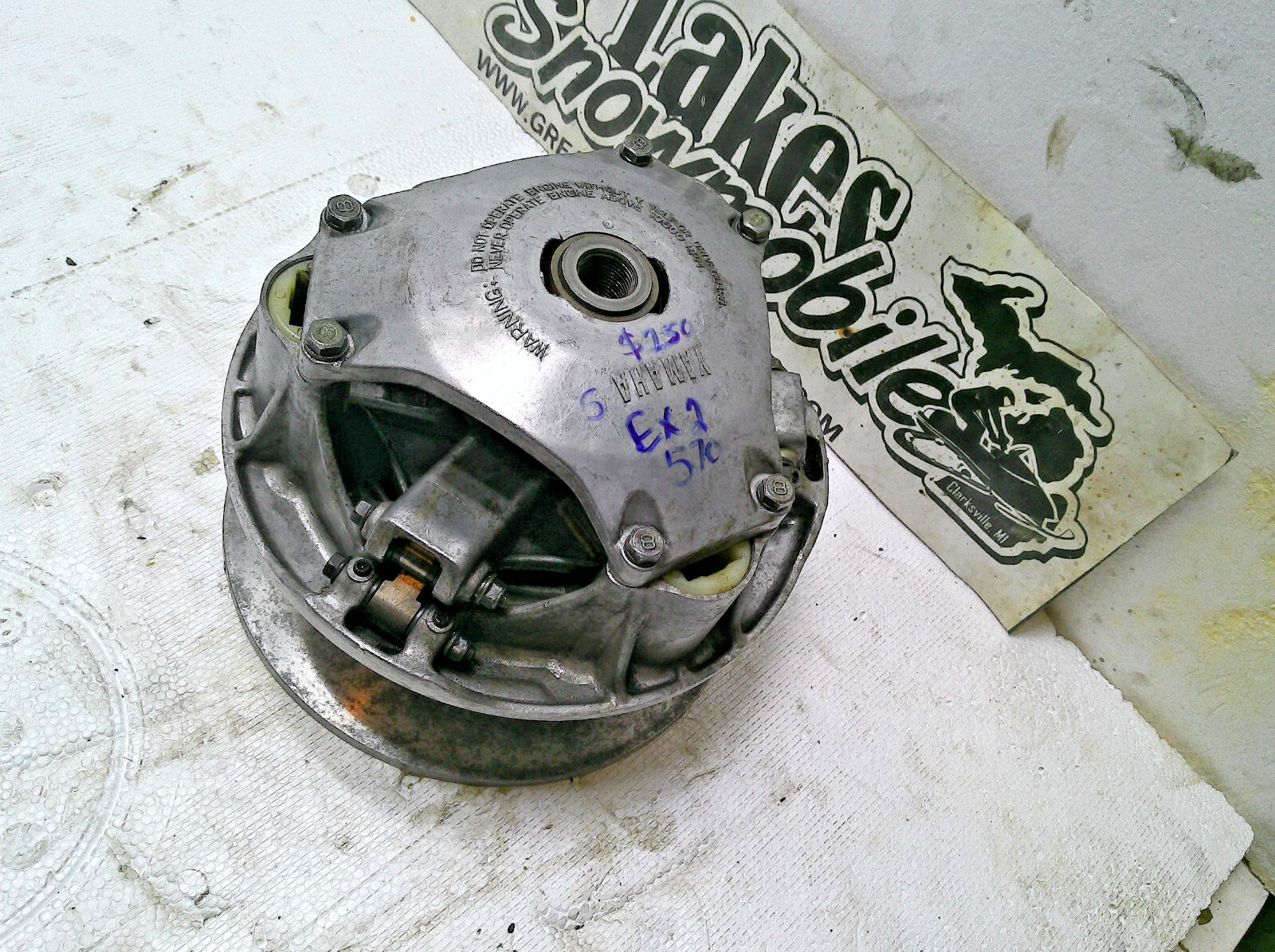 Yamaha Exciter 2 570 Venture Vmax 500 600 Snowmobile Primary Drive Clutch