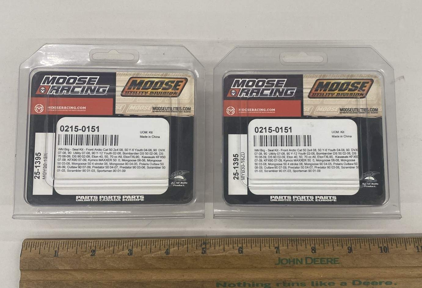 Two (2) Moose Racing Wheel Bearing Kit, 0215-0151, Artic Cat 50, 2002-2011 f0006