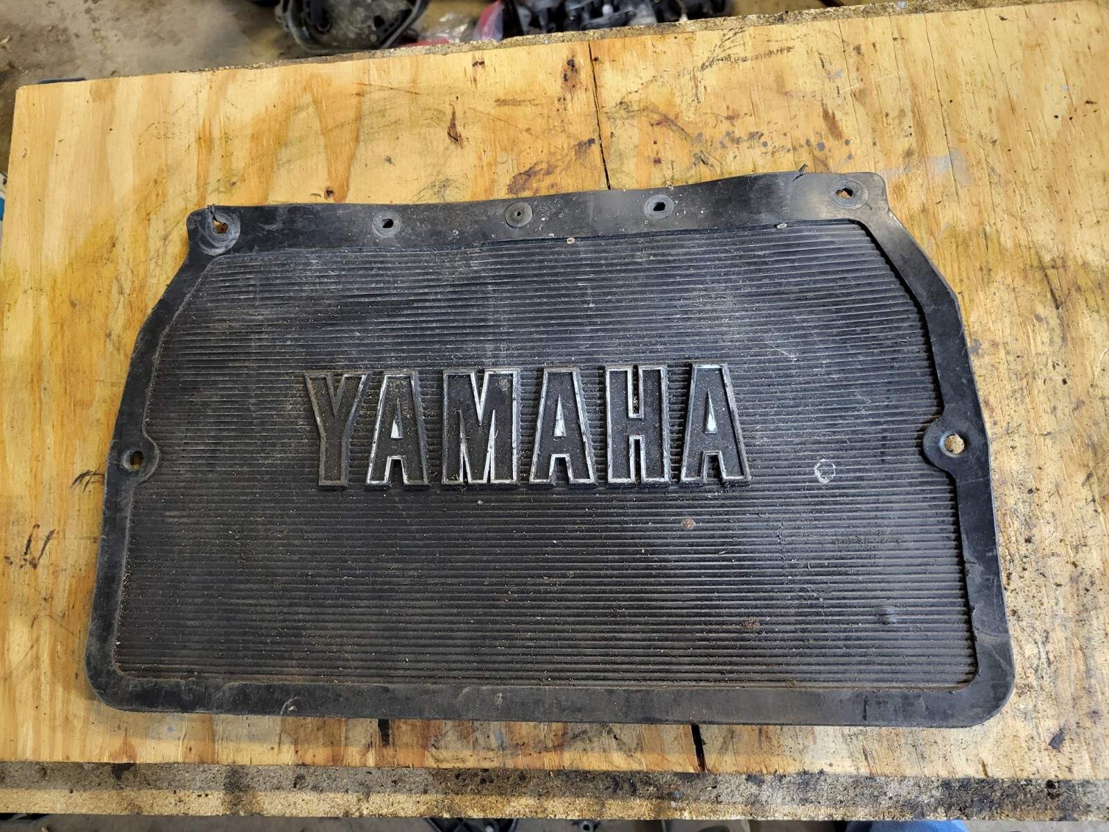 Vintage Yamaha Snowmobile Rear Snow Flap