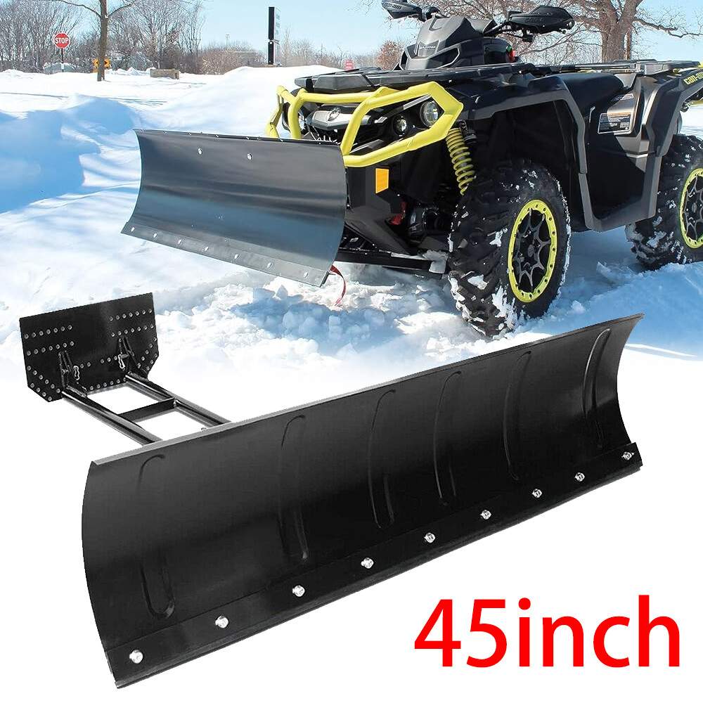 For Polaris Sportsman 335/400/450/500 Steel Blade ATV UTV 45″ inch Snow Plow Kit