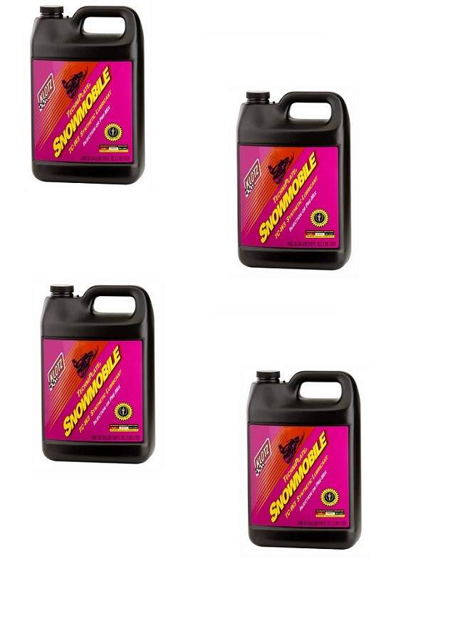 4 One Gal Jugs Klotz KL216 Synthetic Techniplate TC-W3 Snowmobile 2-Stroke Oil