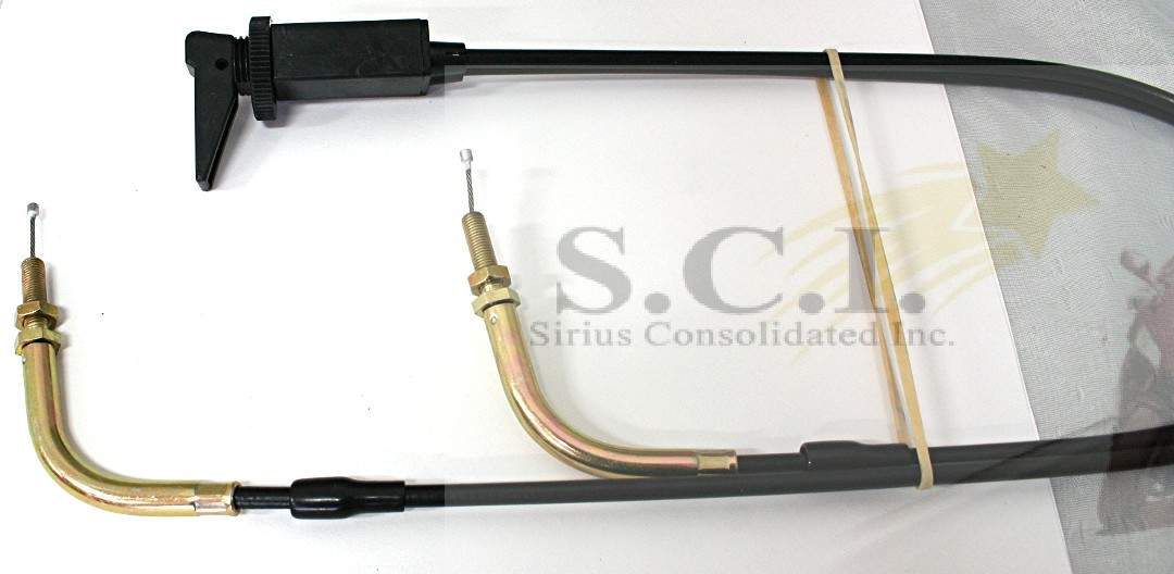 ARTIC CAT MIKUNI DUAL CARB CHOKE CABLE 28 INCH 90 DEGREES UNIVERSAL# 05-146-02