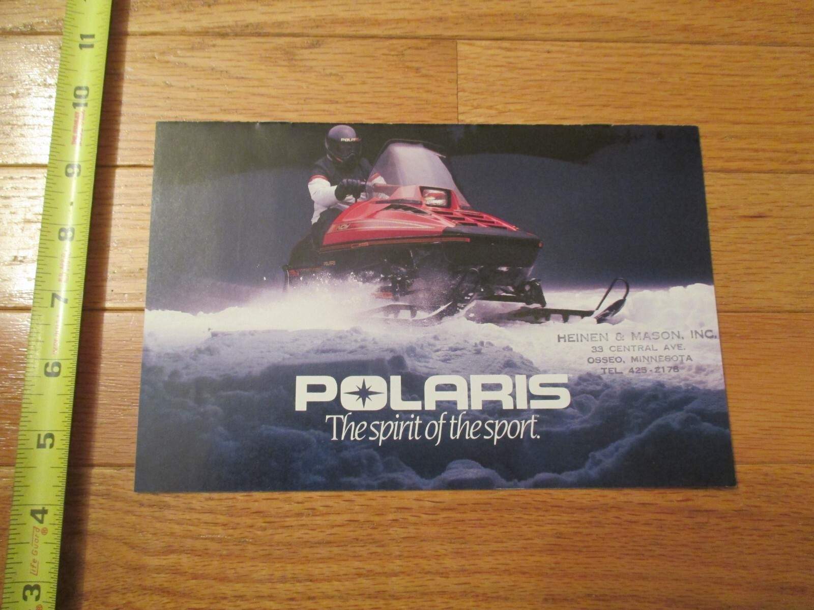 Polaris Snowmobile 1983 The Spirit of the Sport Vintage Sales Brochure
