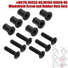 For Yamaha Apex Nytro SRX RX1 Vector Snowmobile Windshield Screw&Rubber Nuts Kit