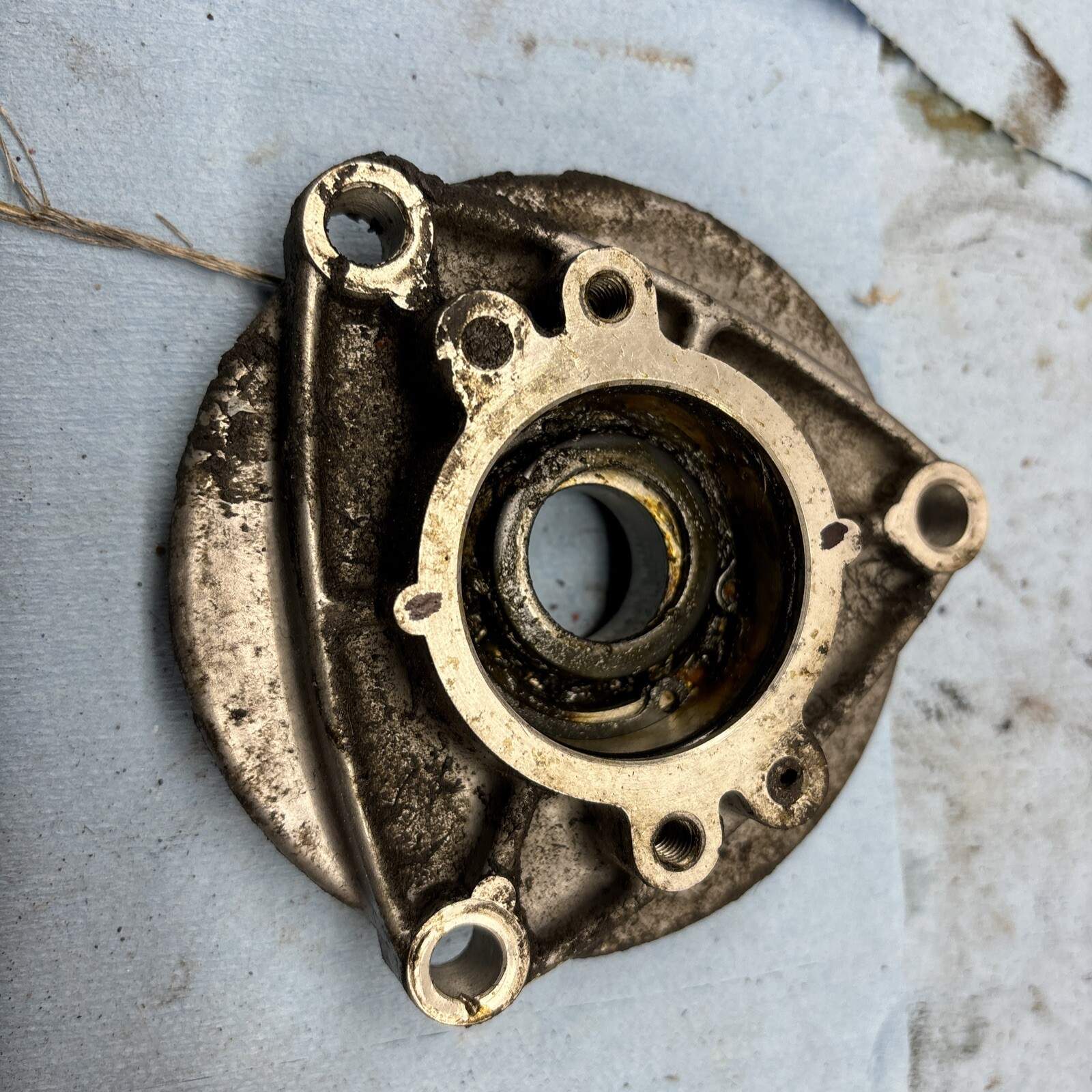 1971 Vintage Yamaha Snowmobile GP433 GP Track, Shaft, Bearing Carrier