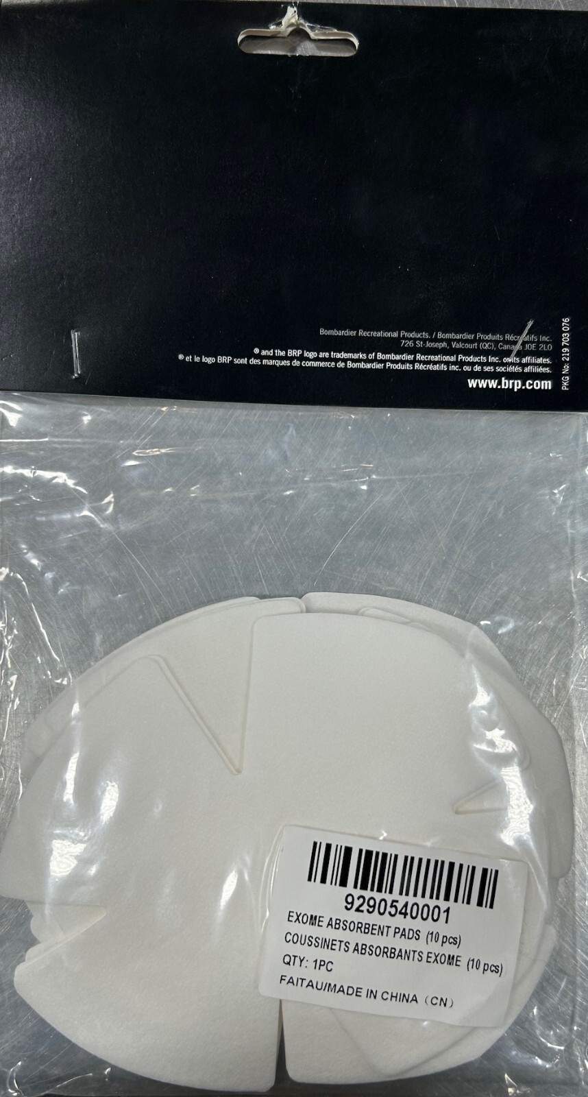 Ski Doo Exome Absorbent Pads | 10 Pack | 9290540001 | Brand New