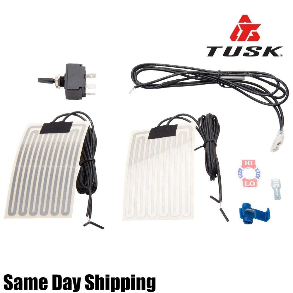 Tusk Grip Heater Kit Motorcycle ATV Snowmobile Snow Bike Heated Hand Warmer