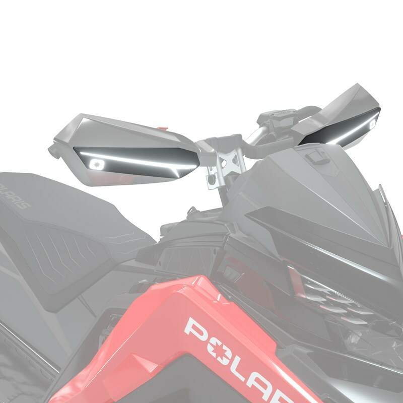 Polaris Snowmobile Defend Handguard Signature Lights 2884933 2890117