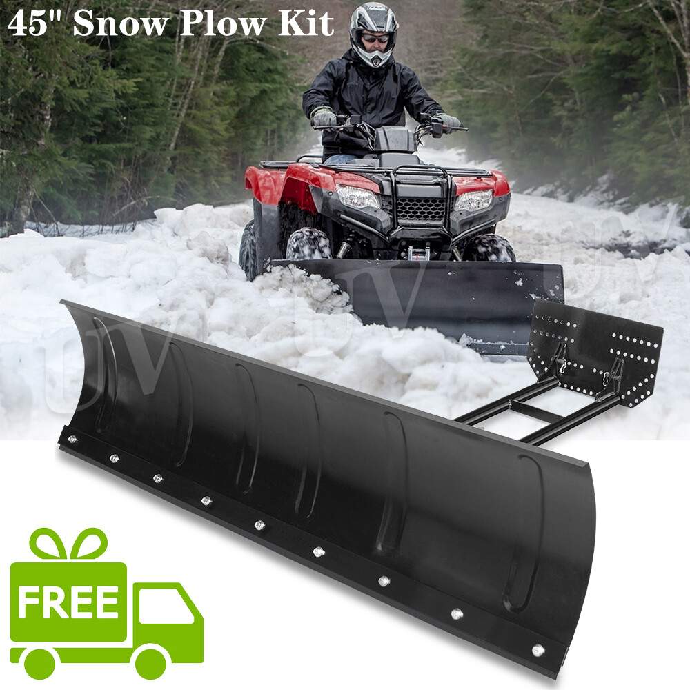 Kit Polaris Sportsman 335/400/450/500 Steel Blade ATV UTV 45″ Snow Plow Kit New