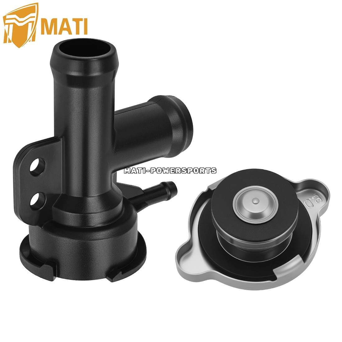 Remote Coolant Filler & Cap For 09-14 Polaris IQ Turbo Touring SwitchBack Turbo