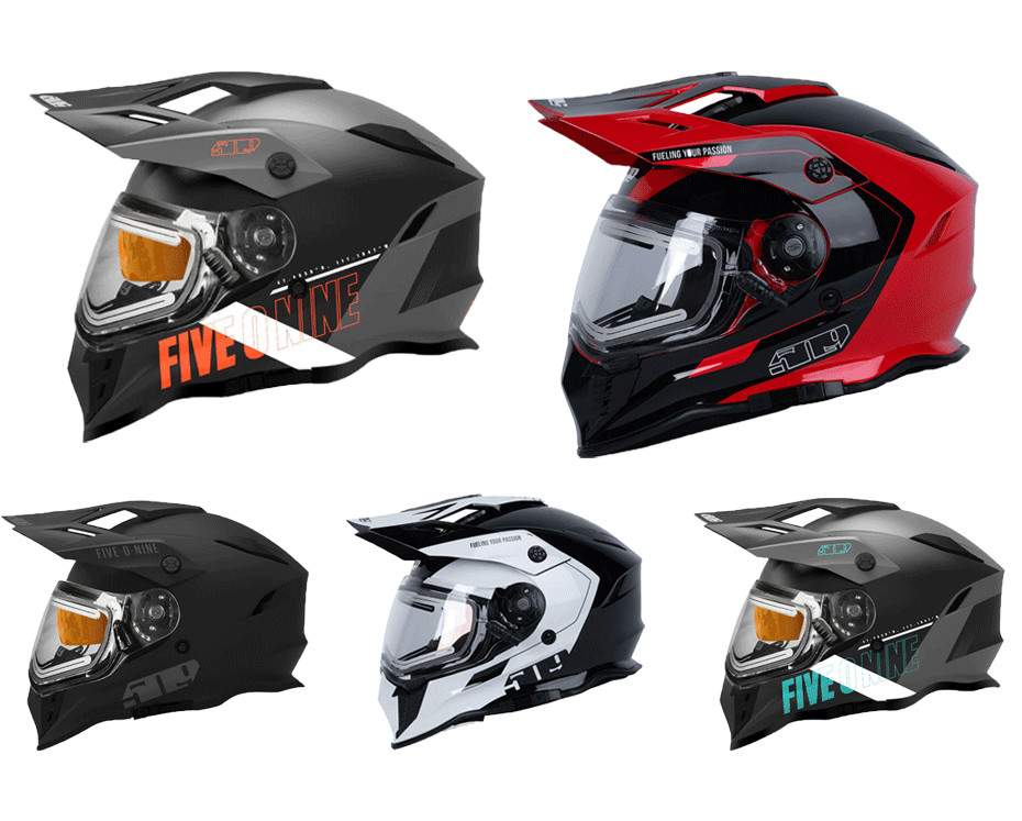 New 509 Delta R3L Ignite Helmet – Multiple Colors – Multiple Sizes – F01000901