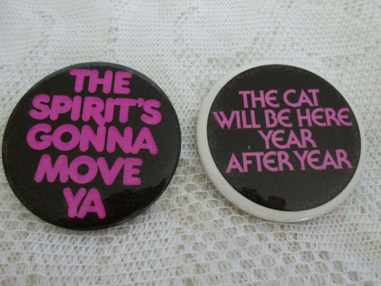 Two Vintage Artic Cat Snowmobile Advertising Pins