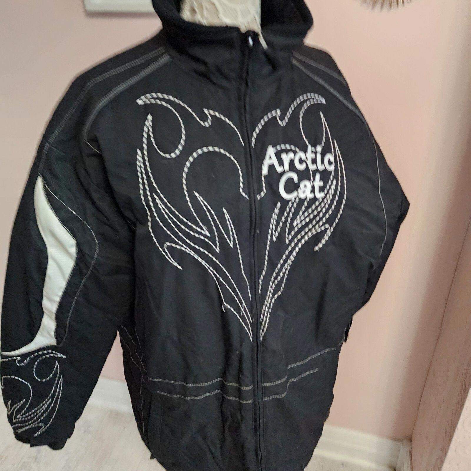 EUC Artic Cat Unqiue jacket coat Xl mens womanss???? love the stitching RARE