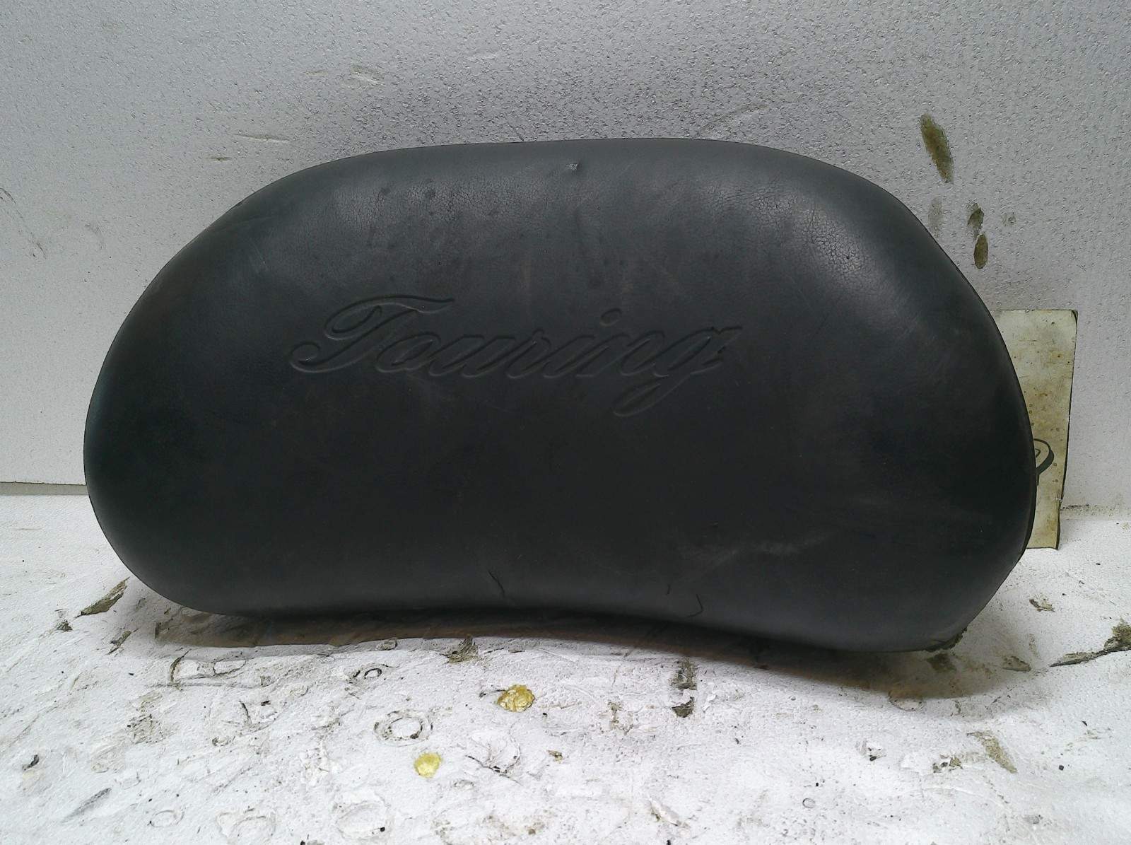 Polaris XLT Indy 500 Trail Touring 2-UP Snowmobile Backrest has weathering