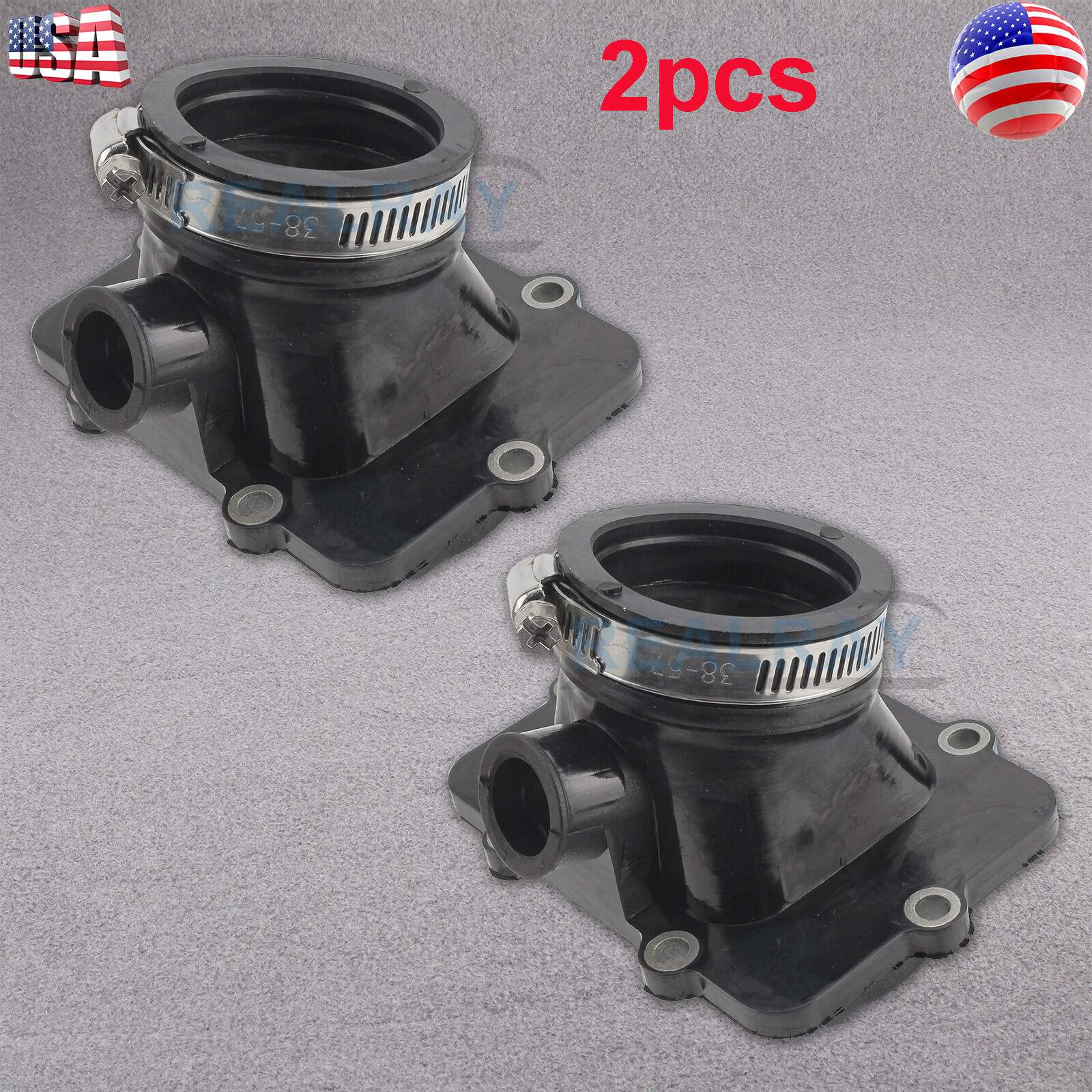 Carb Intake Manifold Boots For 01 02 03 Ski-Doo 600 500 600R 420867882 420867880