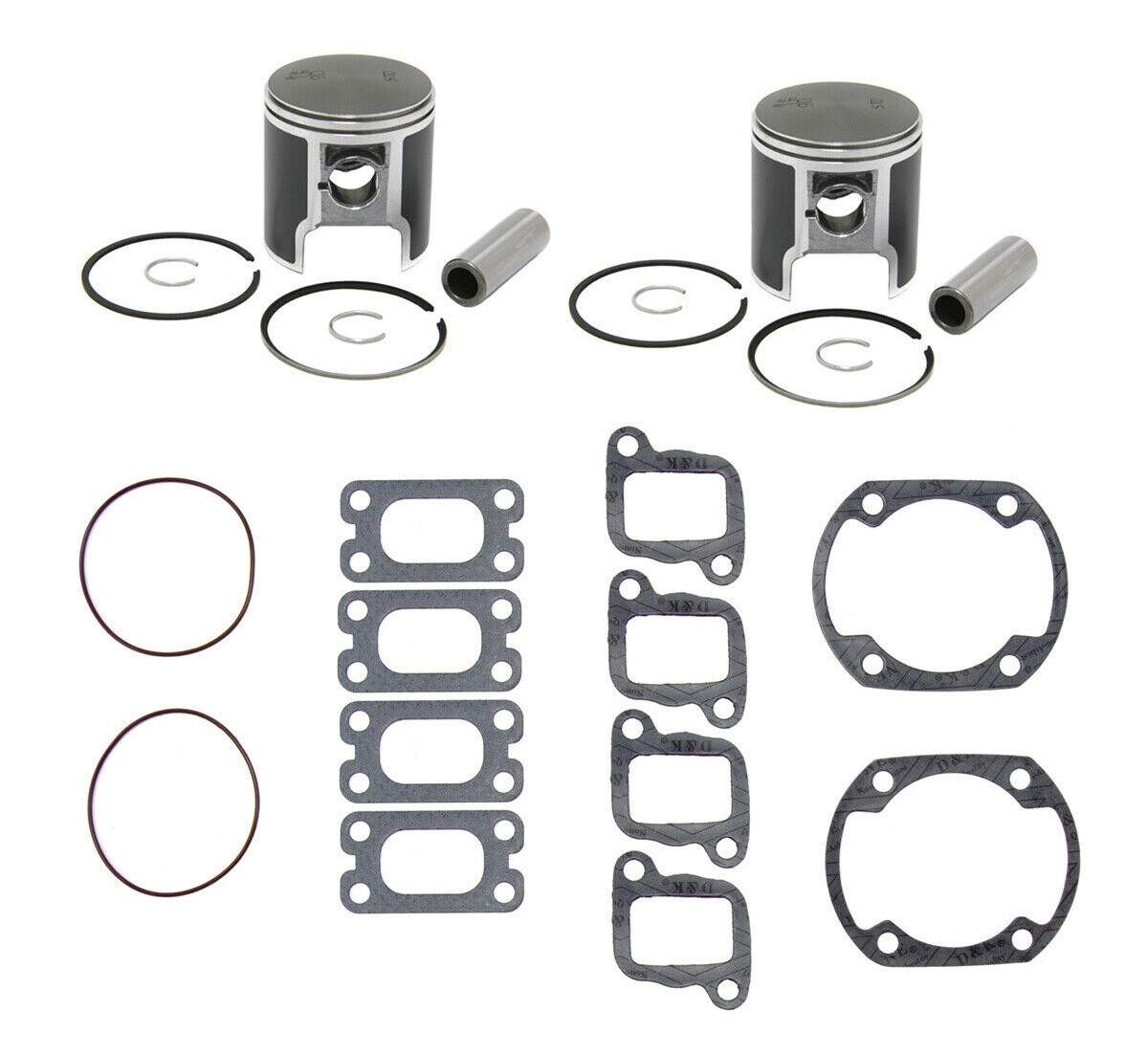Ski-Doo Formula S 380 SPI Piston Kits Top End Gasket Set 62mm Std Bore 1998 1999