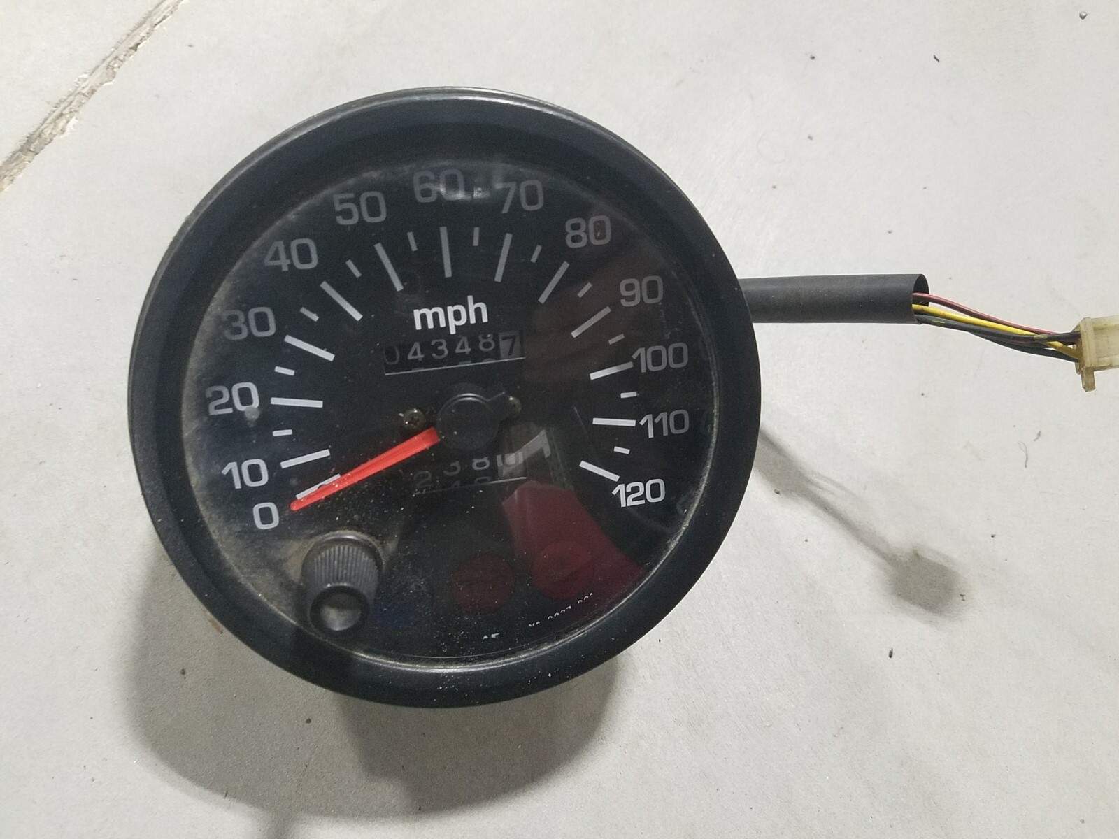 1999 Yamaha SRX 600 700 Speedometer Snowmobile Gauge Speedo Speed 4348 Miles