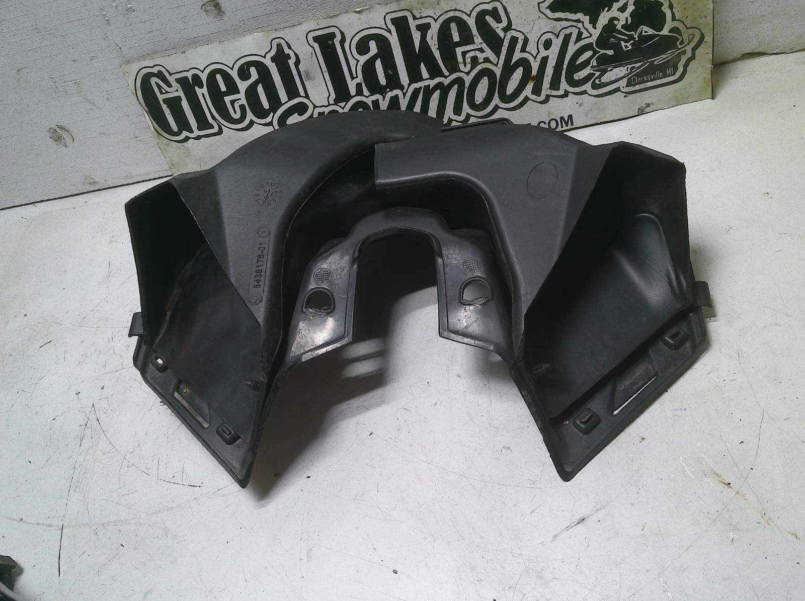 Polaris Snowmobile Hood Upper Airbox Plenum Intake Rush Pro R RMK 600 800