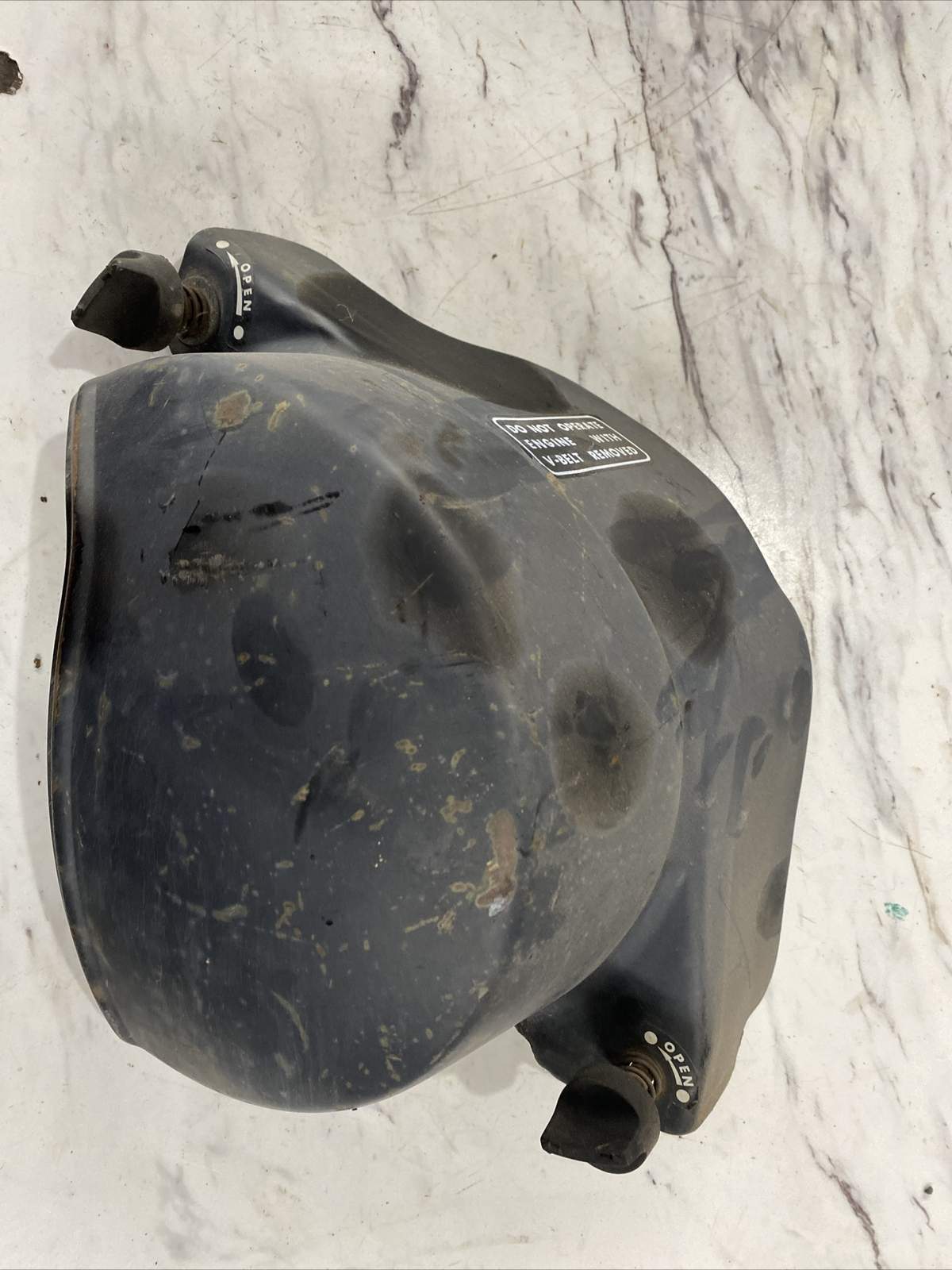 1972 Vintage Yamaha Snowmobile 1973 GP433 GP 433 Belt Guard Clutch guard￼