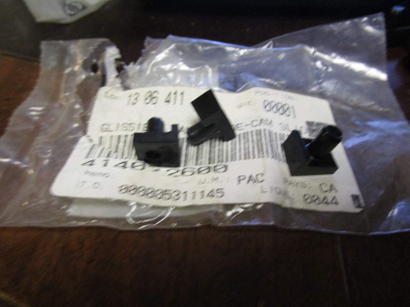 3 Ski-doo OEM cam shoes new 414012600