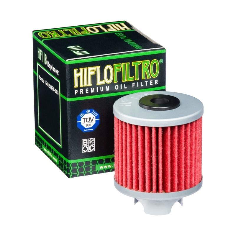 HiFlo HF118 Oil Filter For Honda 15412-HB6-003 ATC125M 1886-1987, TRX125 1987-88