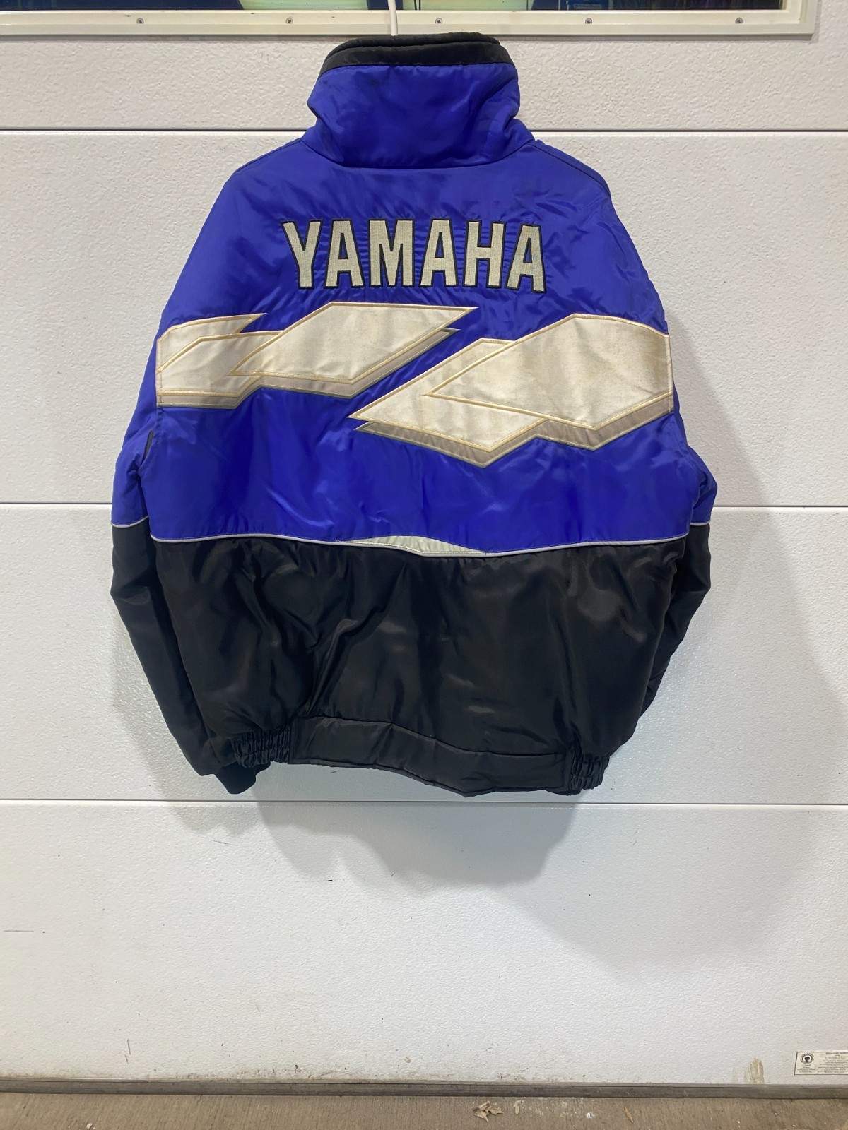 Vintage Yamaha Jacket Mens XL SMB-00SRXSD Snowmobile Racing Zip Up Coat SRX