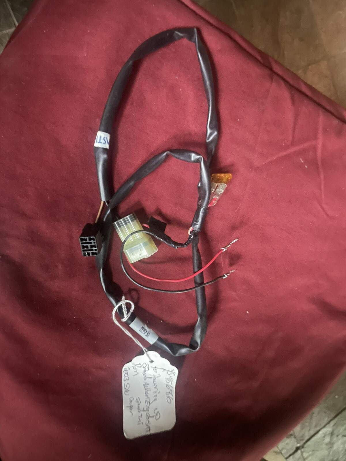 Yamaha Snowmobile YS-45686 Digital Instrument Power Up Test Coupler, OEM