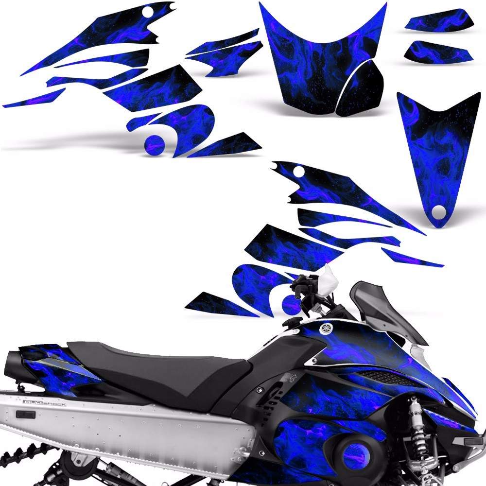 Snowmobile Graphic Decals Stickers For Yamaha FX Nytro 08-14 ICE U