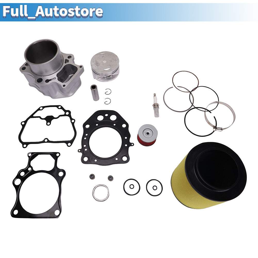 Fit For 04-08 Artic cat 400 Manual Automatic Cylinder Jug Piston Top End kit New