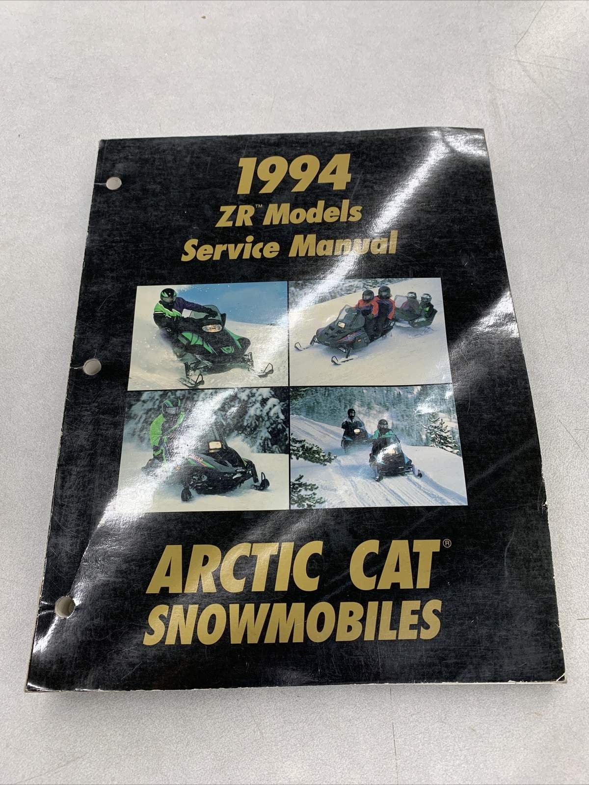 1994 ARTIC CAT ZR MODELS SNOWMOBILE SERVICE MANUAL OEM #2255-008