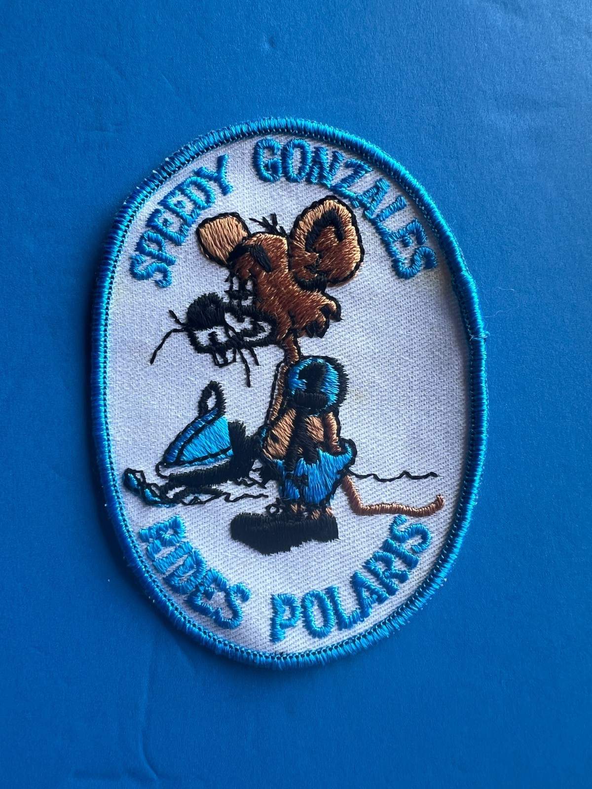 Vintage POLARIS Snowmobile Patch Badge 1970’s!! Sled Skidoo. Original!