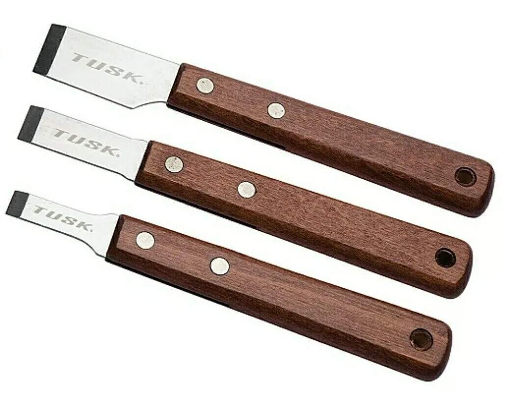 3pc Tusk Gasket Scraper Kit 10,15,23mm Atv Utv Bike Engine Snowmobile Motorcycle