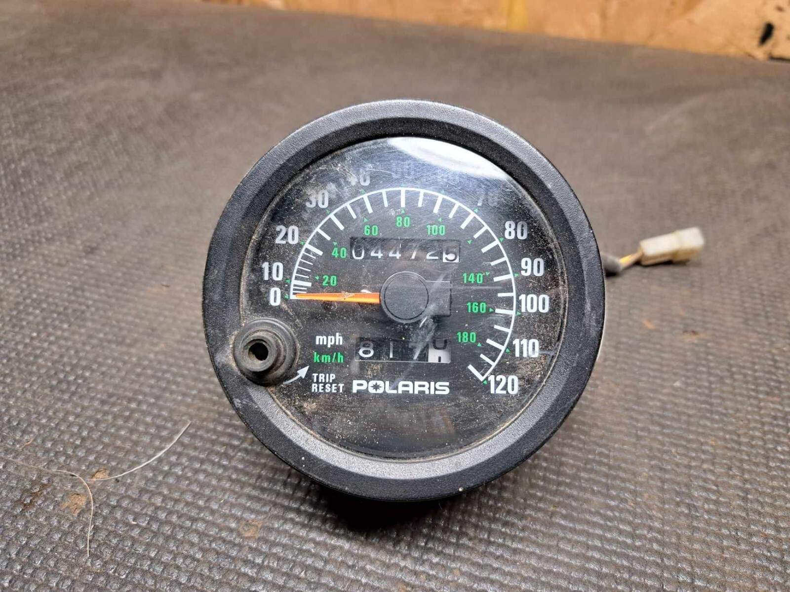 Polaris Snowmobile Speedometer 4472 Miles