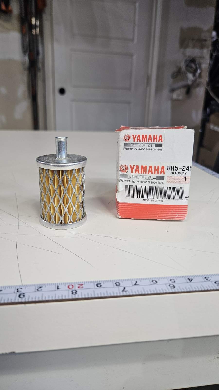 YAMAHA SNOWMOBILE OEM FILTER | 8H5-24560-00-00 | Fits Multiple Models 1973-2018