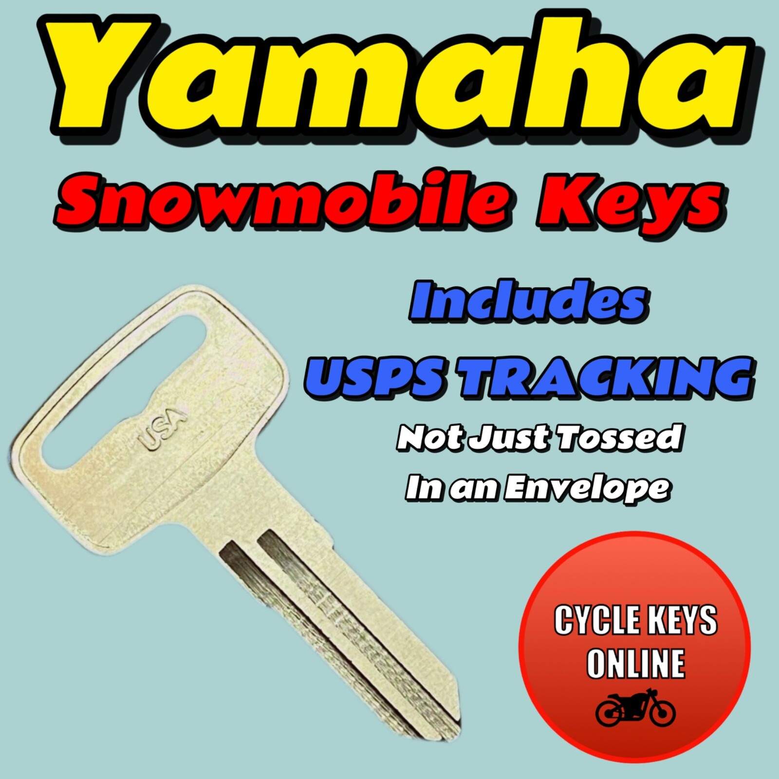 Yamaha Snowmobile Sled keys Cut to Code replacement key codes 4000-4149