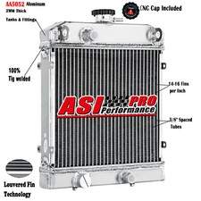 ASI 2Row Aluminum Radiator Fit Artic Cat Prowler 700 550 TRV 700 550 450 0413205