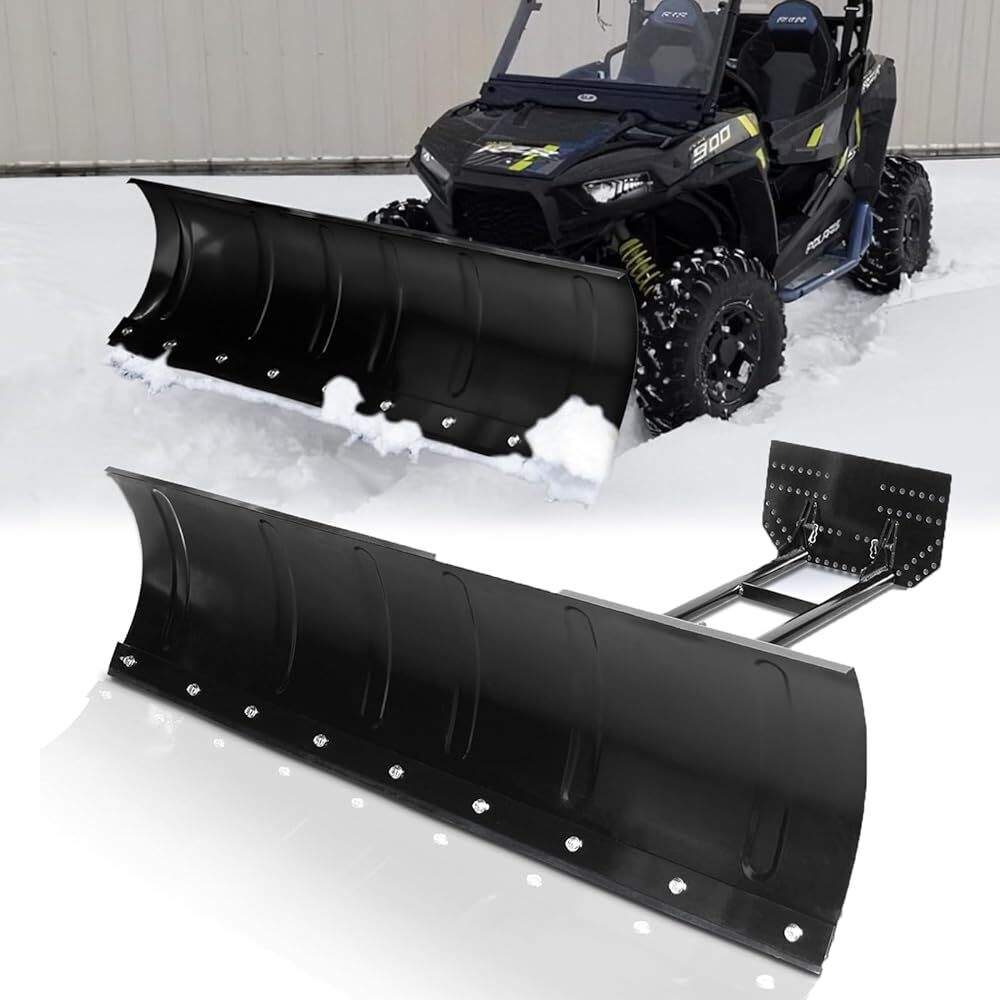 Snow Plow Blade Universal Kit Adjustable 45” For Honda Kawasaki Polaris ATV UTV