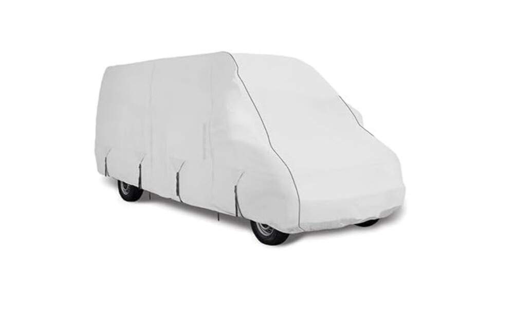 GOLDLINE EEVELLE GLRVB2022G CLASS B RV COVER GRAY 20′ TO 22′ WATERPROOF