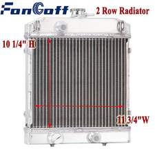 2 Row Aluminum Radiator For Artic Cat Prowler 550,700 TRV 700 550 450 0413205 US