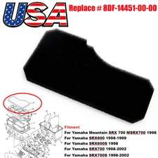 For YAMAHA SRX600 SRX700 Snowmobile AIR FILTER Element NEW 8DF-14451-00-00