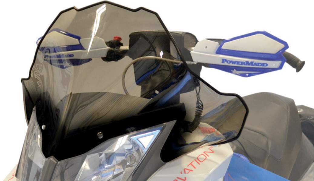 Cobra Powermadd Windshield Ski-Doo Rev XP, Mid (15″), Tint with black fade 13422