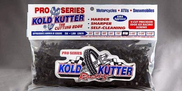 KOLD KUTTER SNOWMOBILE TRACK ICE STUD/SCREWS 1-1/4″ #10 250 PACK