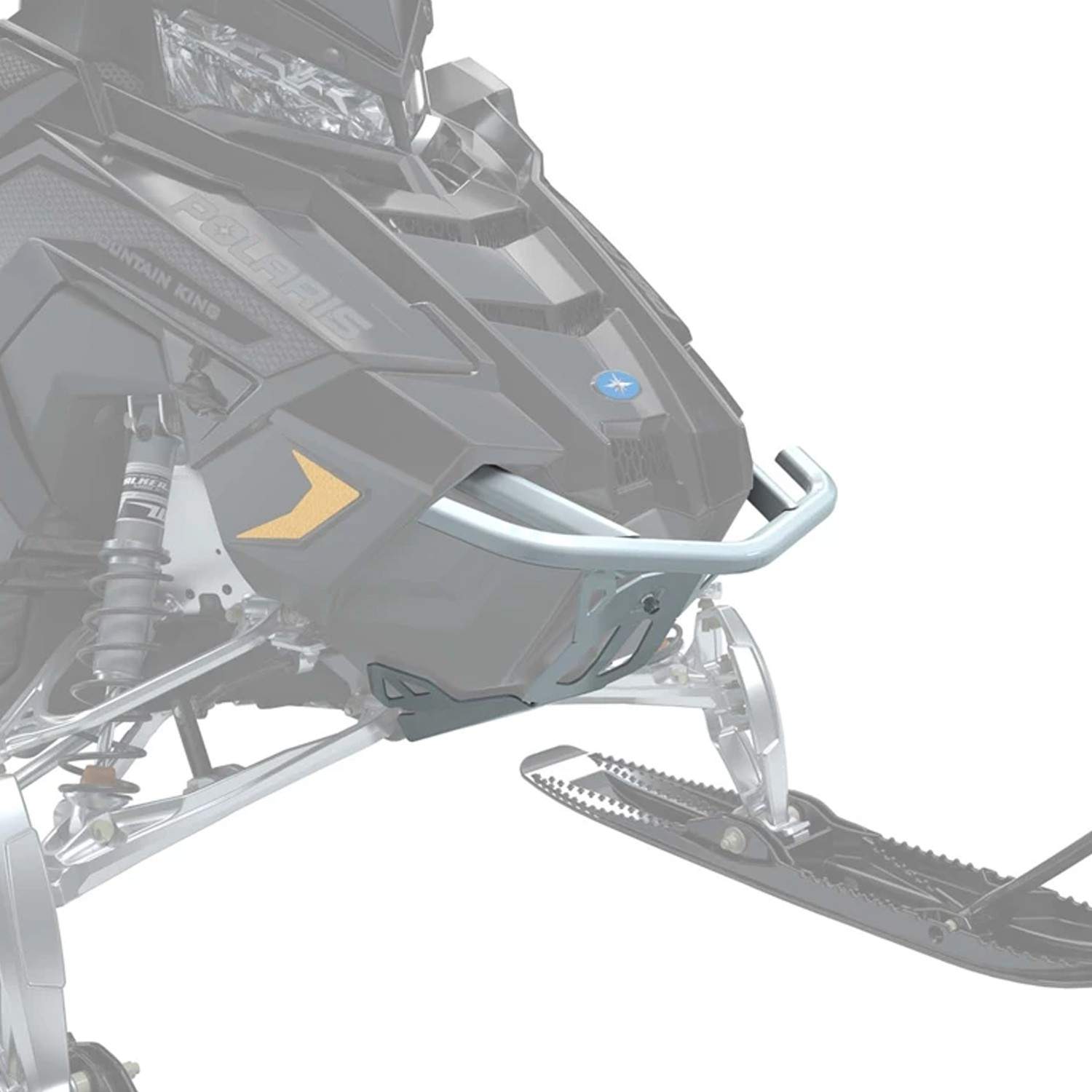 Polaris Snowmobile New OEM, AXYS Monarch Aluminum Front Bumper, 2883681-133