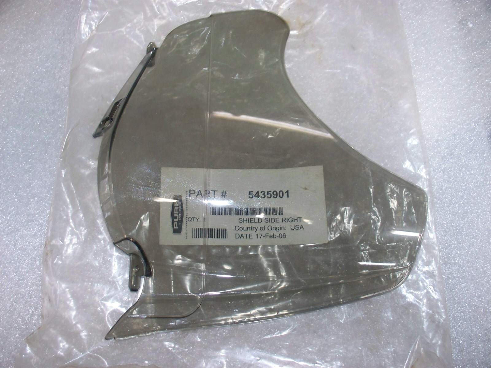 Polaris Snowmobile FST IQ Dragon RMK Short Smoke Side Shield RH NEW OEM 5435901