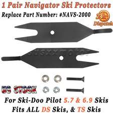 Navigator Ski Protectors For Ski-Doo Pilot 5.7/6.9/DS/TS Skis Replace #NAVS-2000