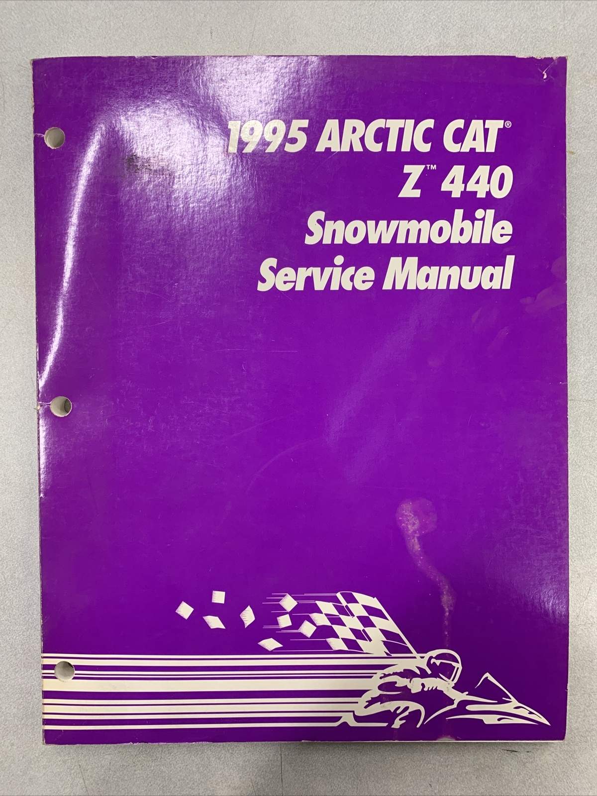 1995 ARTIC CAT Z 440 SNOWMOBILE SERVICE MANUAL OEM #2255-130