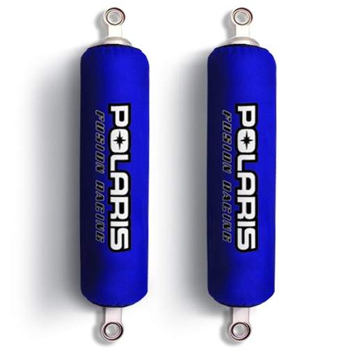 Blue Polaris Sled Shock Protector Covers Snowmobile all models (Set of 2) New