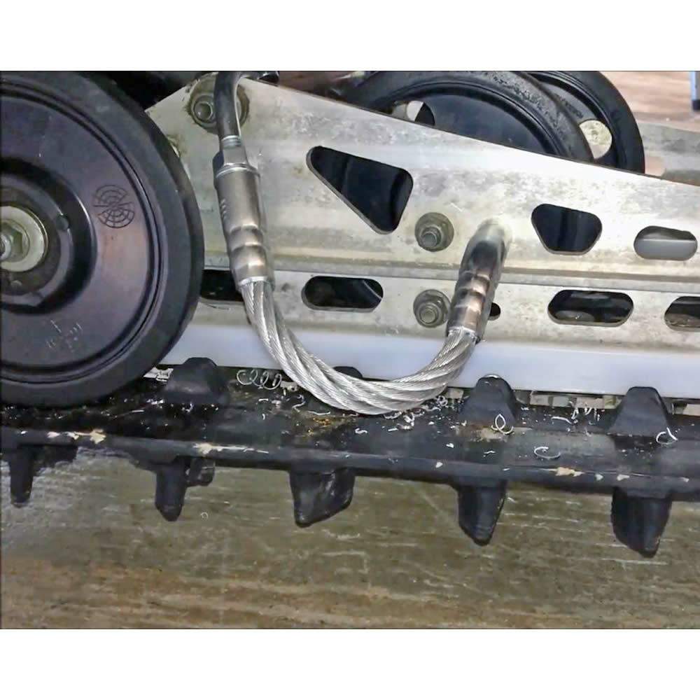 Ice Scratchers For Ski Doo Snowmobiles Reverse Compatible Carbide Tips