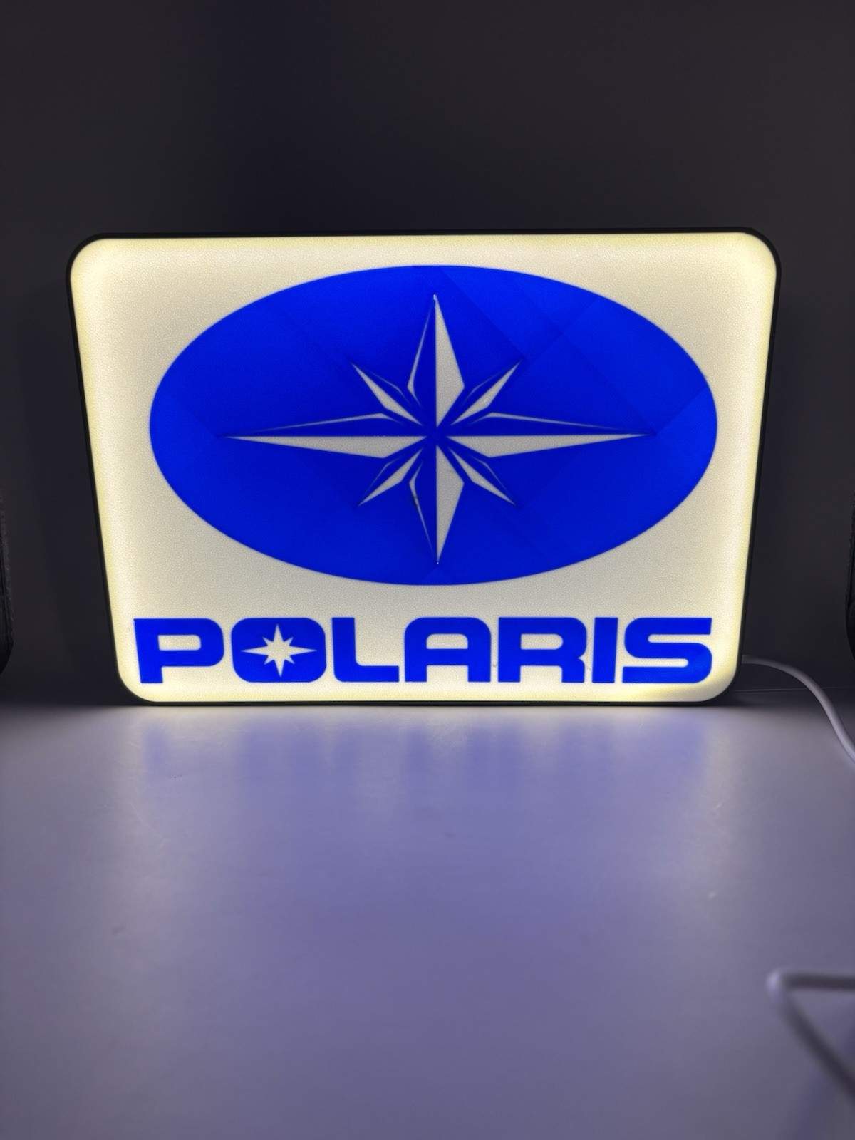 Polaris – Light Up LED Sign with USB Plug – ATV UTV Snowmobile
